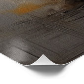 ヨークシャーテリアドッグ風001 - Yacobsen D ポスター (コーナー)