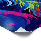 ヨークシャーテリアドッグ005 - Zetton Ziana ポスター (コーナー)