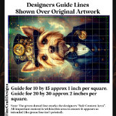 ヨークシャーテリアドッグ，スティームパンクスーツTop Hat CZ7Fデコページ 薄葉紙