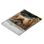 ヨークシャーテリアドッグ ノートブック (左側)