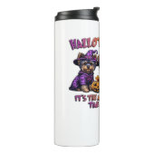 ヨークシャーテリアハロウィーンサンクスギビングクリスマス タンブラー (回転左)