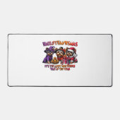 ヨークシャーテリアハロウィーンサンクスギビングクリスマス デスクマット (正面)