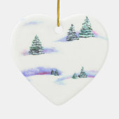 ヨークシャーテリアハートオーナメント セラミックオーナメント (裏面)