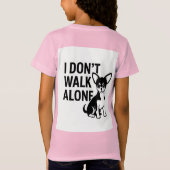 ヨークシャーテリアバイナターシャアメリカ Tシャツ (裏面)