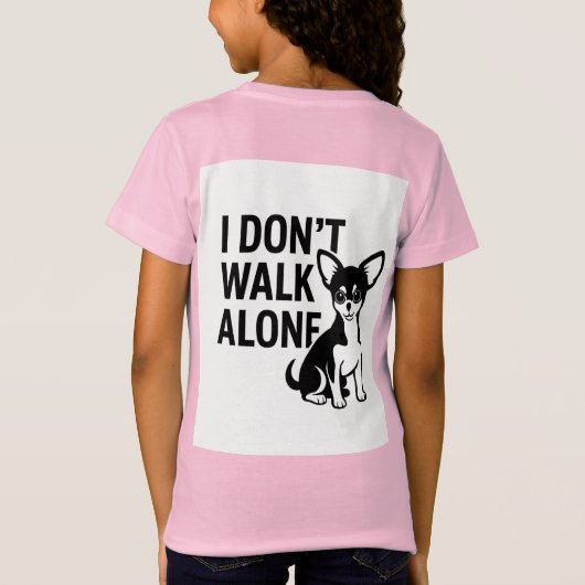 ヨークシャーテリアバイナターシャアメリカ Tシャツ (裏面)