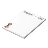 ヨークシャーテリアパパ ノートパッド (回転)