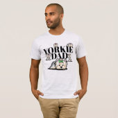 ヨークシャーテリアパパ Tシャツ (正面フル)