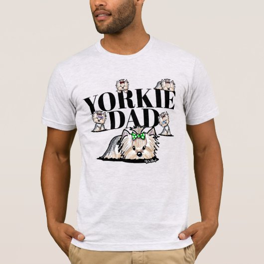ヨークシャーテリアパパ Tシャツ (正面)