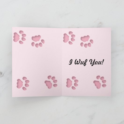 ヨークシャーテリアパピズヴァレンティネス シーズンカード (内部)