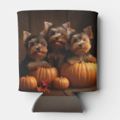 ヨークシャーテリアパピーオータムデライトカボチャ 缶クーラー (裏面)