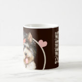 ヨークシャーテリアパピードッグあなたが作るすべてのスナック コーヒーマグカップ (中央)