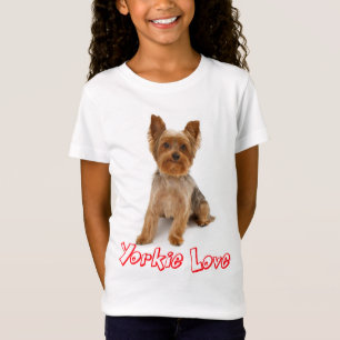 ヨークシャーテリアパピードッグティーシャツ Tシャツ