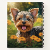 ヨークシャーテリアパピーノート ノートブック (裏面)