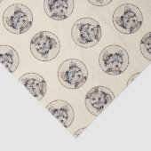 ヨークシャーテリアパピー絵画ズオリジナルドッグアート 薄葉紙 (詳細)