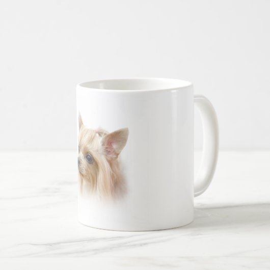 ヨークシャーテリアパピー コーヒーマグカップ (正面右)
