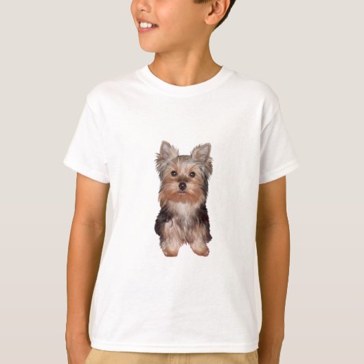 ヨークシャーテリアパピー Tシャツ (正面)