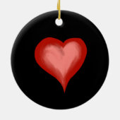 ヨークシャーテリアプーアーティスト セラミックオーナメント (裏面)