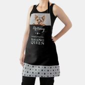 ヨークシャーテリアベーキングクイーングレーカスタム エプロン (インサイチュ)