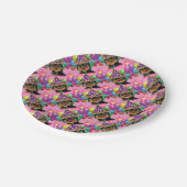 ヨークシャーテリアポーパーティー犬 ペーパープレート (アングル)