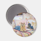 ヨークシャーテリアマグネット マグネット (正面/裏面)