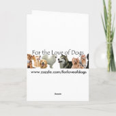 ヨークシャーテリアマザーズデイカード カード (裏面)