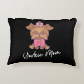ヨークシャーテリアママ2 アクセントクッション (裏面)