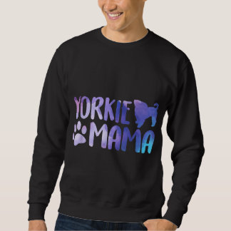ヨークシャーテリアママ | Yorkshire maltese terrier dog mom スウェットシャツ