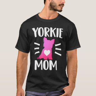 ヨークシャーテリアマムカワイヨークシャーテリア犬のオーナー Tシャツ