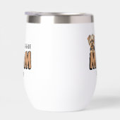 ヨークシャーテリアマムヨークシャーテリアオーバー名前をカスタムする (右面)