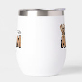 ヨークシャーテリアマムヨークシャーテリアオーバー名前をカスタムする (左面)