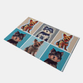 ヨークシャーテリアヨークシャーテリアドッグ ドアマット (アングル)