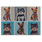 ヨークシャーテリアヨークシャーテリア カッティングボード (正面)