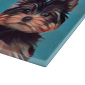 ヨークシャーテリアヨークシャーテリア カッティングボード (角)