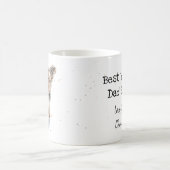 ヨークシャーテリアヨークシャーテリア-最高のパパパーソナライズされた コーヒーマグカップ (中央)