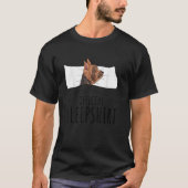 ヨークシャーテリアラバーヨークシャーテリアドッグオフィシャルスリープ Tシャツ (正面)