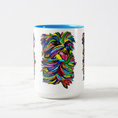 ヨークシャーテリアラブマグ ツートーンマグカップ (中央)