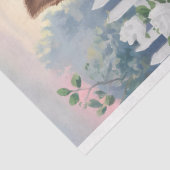 ヨークシャーテリアーバラガーデン絵を描ズデコパージュ 薄葉紙 (詳細)