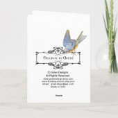 ヨークシャーテリアープリンセスnバラ カード (裏面)