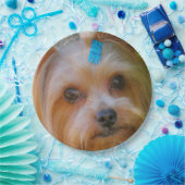 ヨークシャーテリアーヨークシャーテリアお気に入りのブリード ペーパープレート (パーティー)