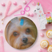 ヨークシャーテリアーヨークシャーテリアお気に入りのブリード ペーパープレート (パーティー)