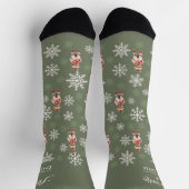 ヨークシャーテリアーヨークシャーテリアカスタム ソックス (上部)