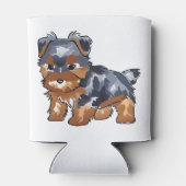 ヨークシャーテリア子犬 缶クーラー (裏面)