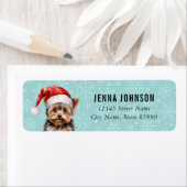 ヨークシャーテリア差出人住所ラベル ラベル (インサイチュ)