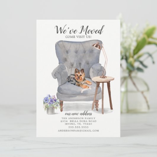 ヨークシャーテリア引っ越しましたの移動発表 案内状 (スタンド正面)