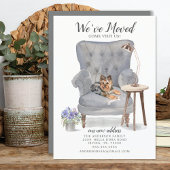 ヨークシャーテリア引っ越しましたの移動発表 案内状