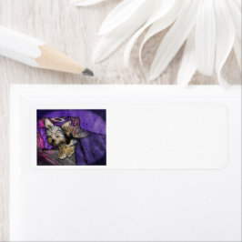 ヨークシャーテリア損失記憶差出人住所ラベル ラベル