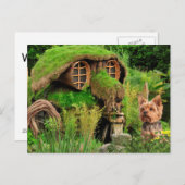 ヨークシャーテリア新しいアドレス 案内ポストカード (正面/裏面)