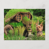 ヨークシャーテリア新しいアドレス 案内ポストカード (正面)