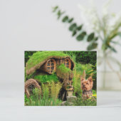 ヨークシャーテリア新しいアドレス 案内ポストカード (スタンド正面)