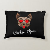 ヨークシャーテリア母3 アクセントクッション (裏面)